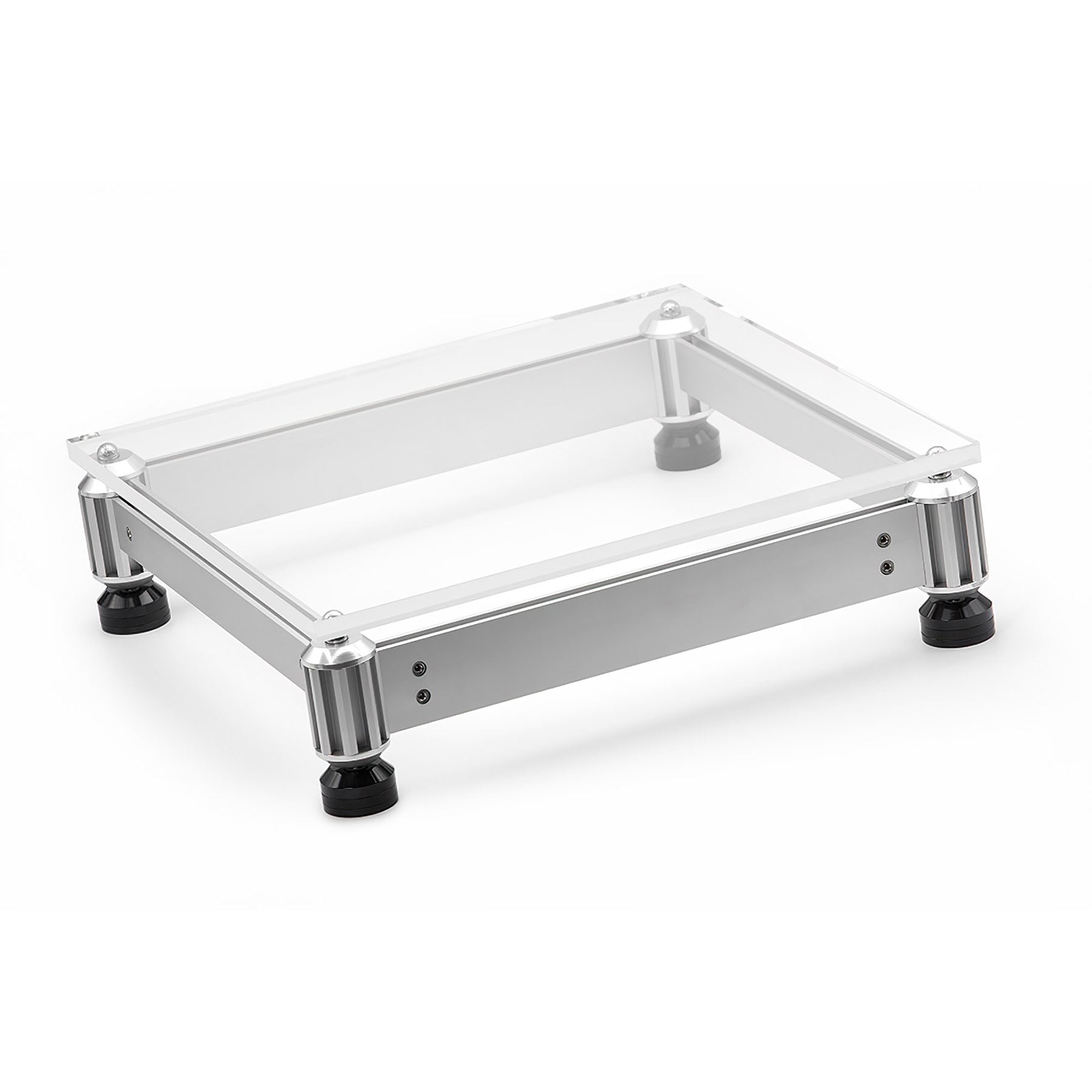 AG Lifter Crescendo Stackable Isolation Rack 4-Shelf - Silver