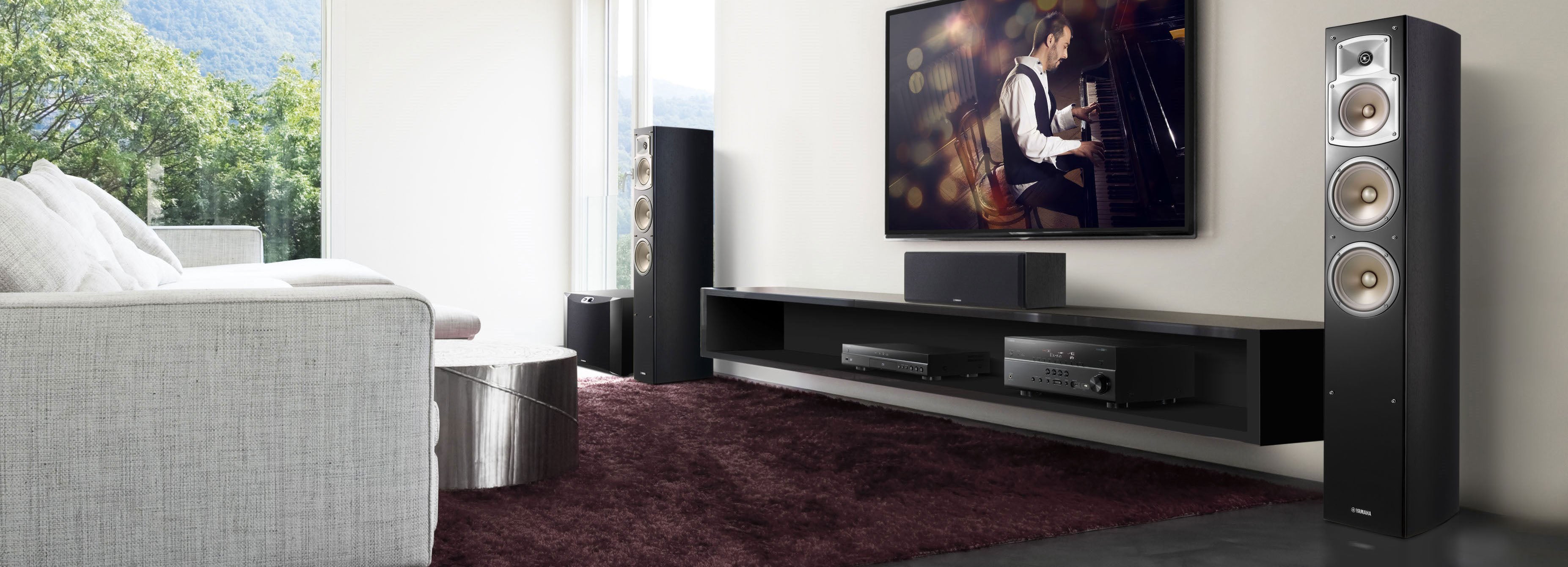 Surround Sound Speakers.