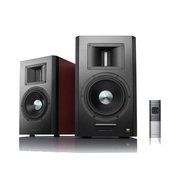 Airpulse A300 Active HiFi Speakers with Hi-Res Audio - Red Cherry [ex-demo]