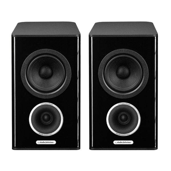 Audio Solutions Overture 0302B Bookshelf Speakers (pair) - Gloss Black [ex-demo]