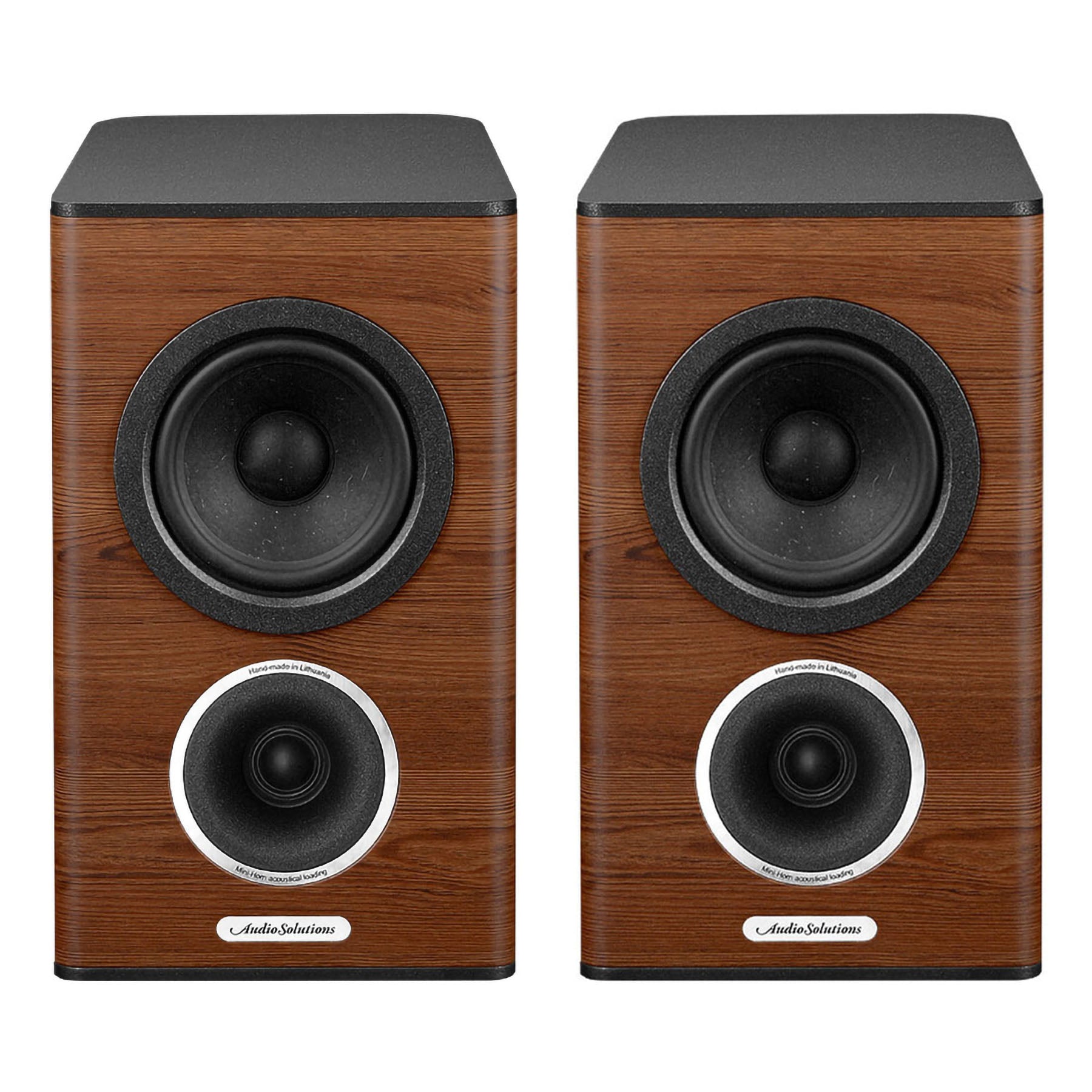 Audio Solutions Overture 0302B Bookshelf Speakers - Mahogany (pair)