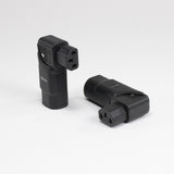 Voodoo Cable Horizontal Right-Angle 15 amp IEC Adapter