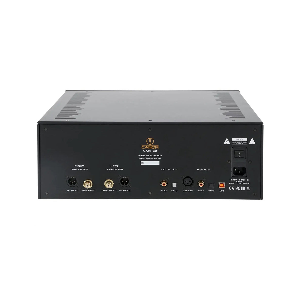 Canor Gaia C2 Tube DAC with CD Player, Premium Line