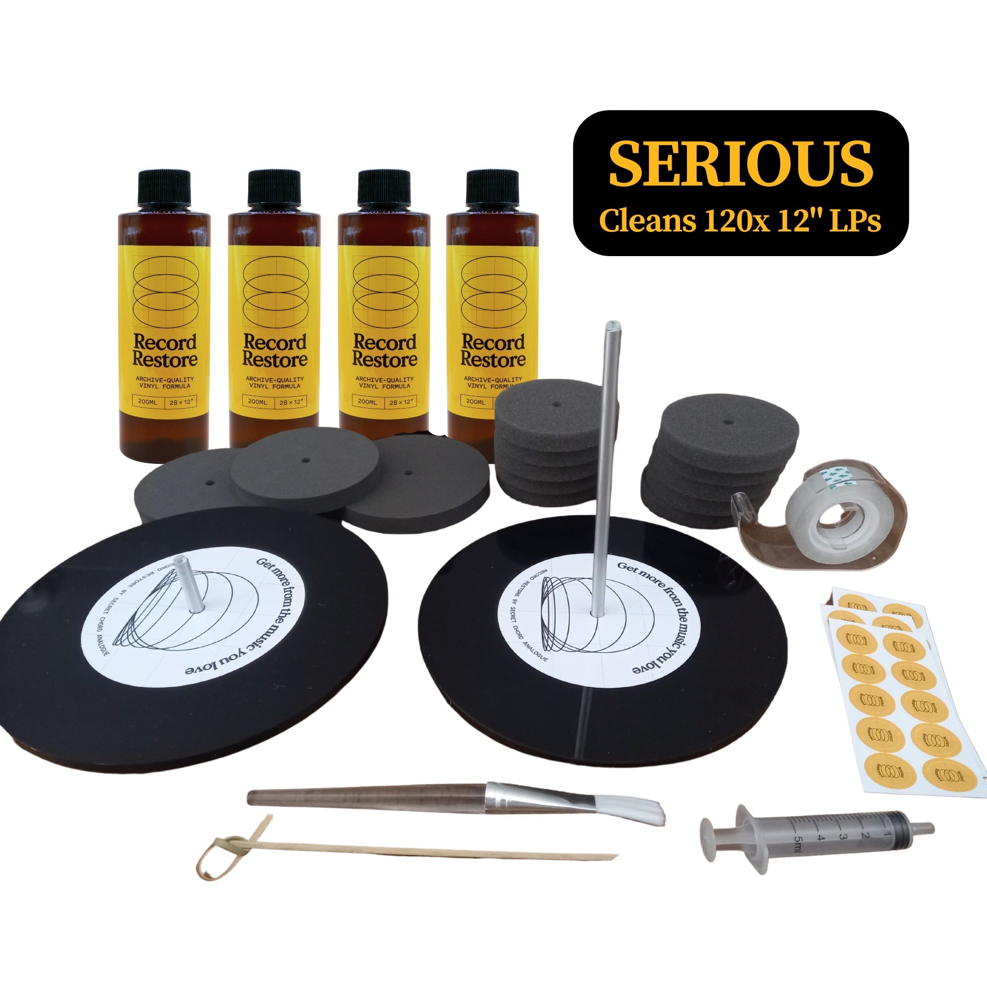 Record Restore Serious Box Set (Cleans 120 x 12" LPs)