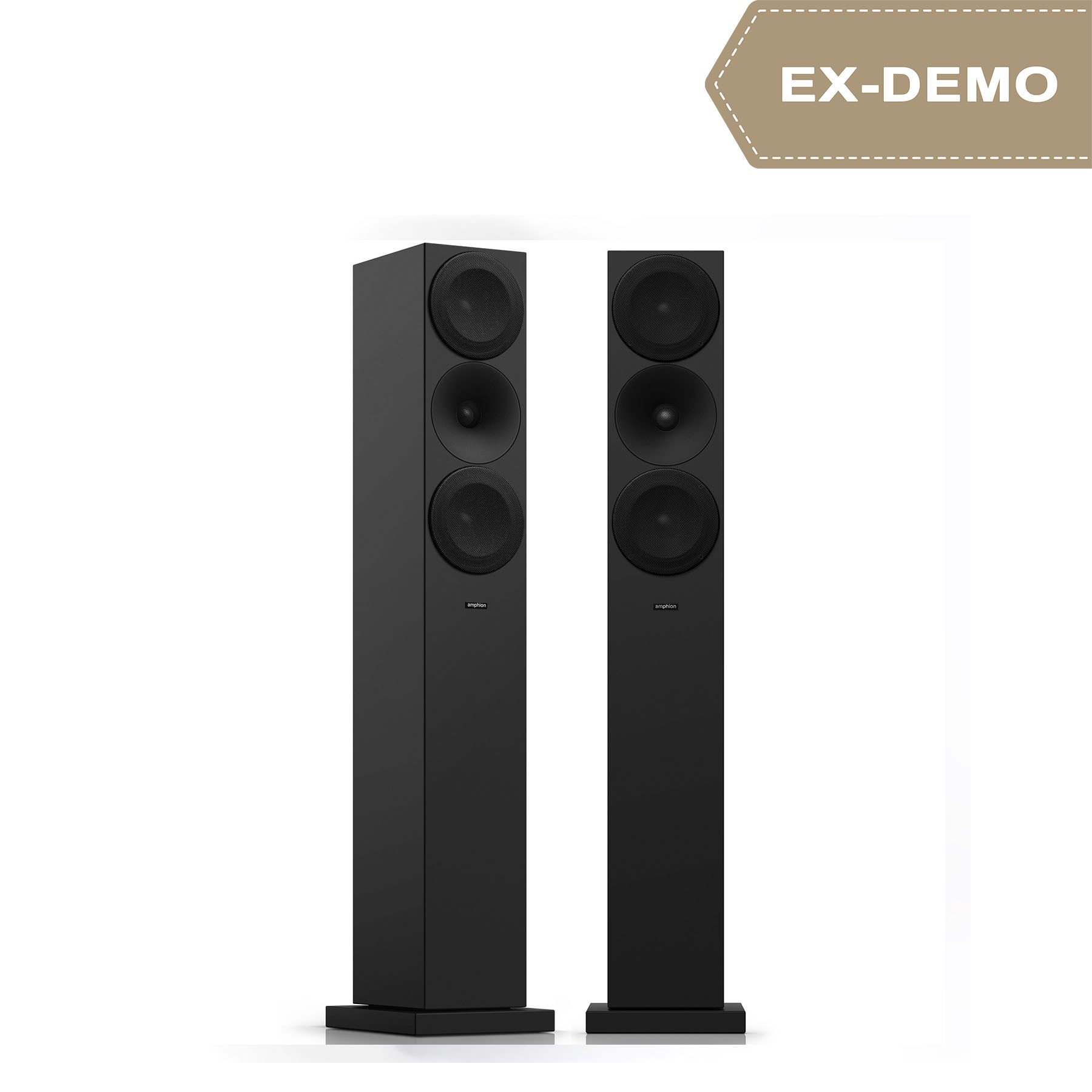 [Ex-demo] Amphion Helium520 FloorStanding Speakers (pair) - Black