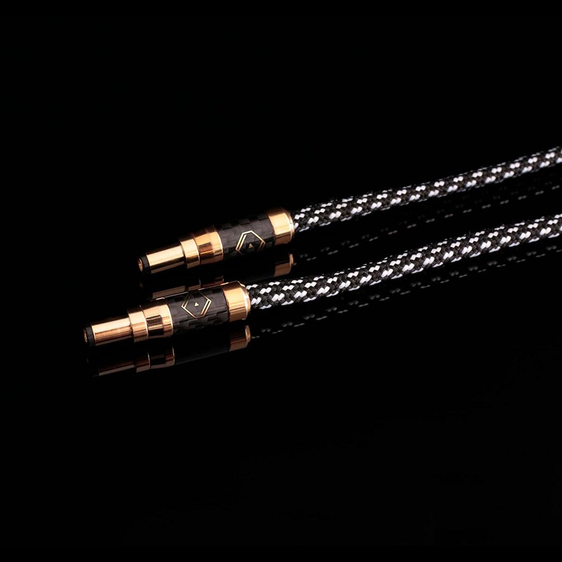 Silent Angel Zebra Plaid DC Upgrade Cable - Bastei Series