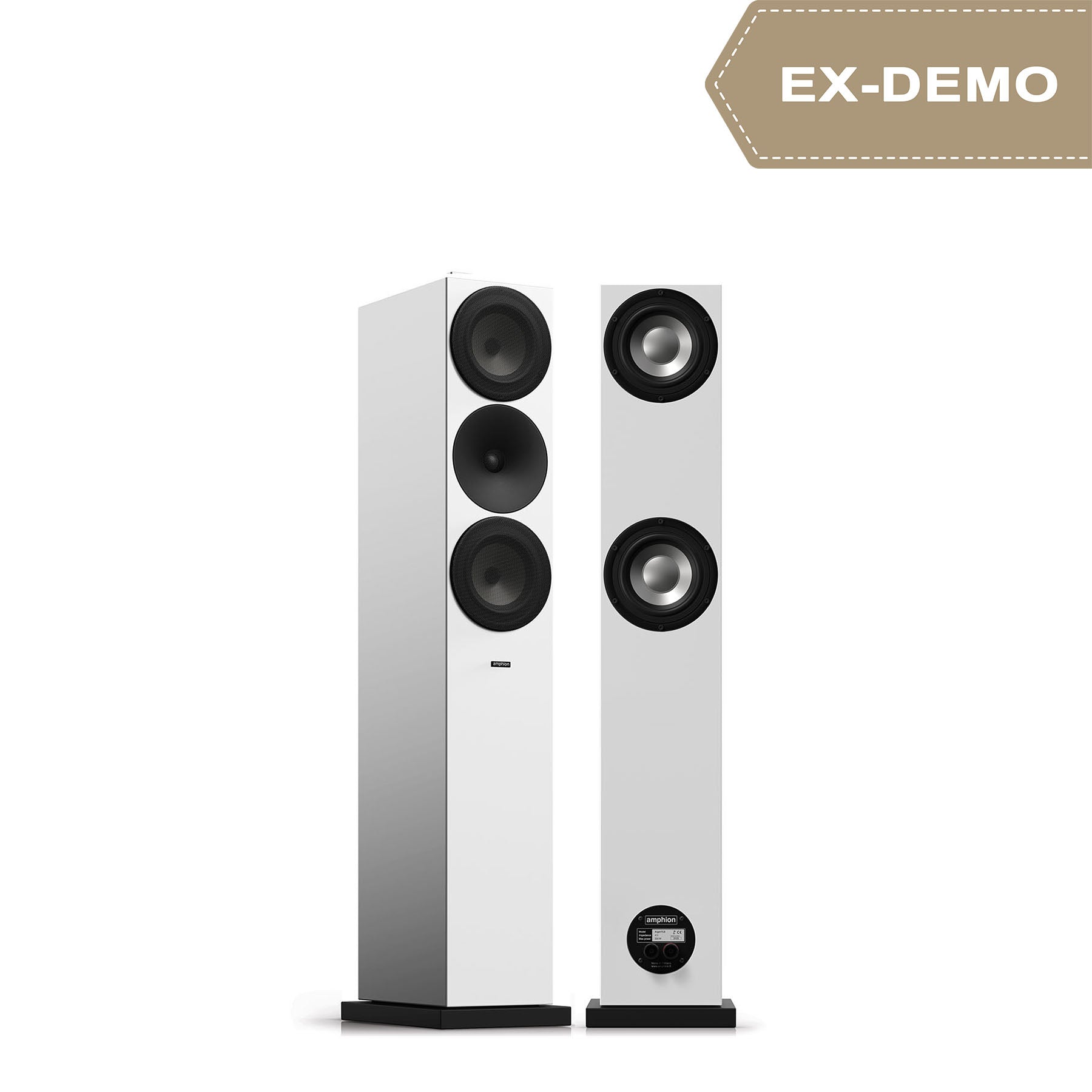 [Ex-demo] Amphion Argon7LS Floorstanding Speakers (pair) - Standard White