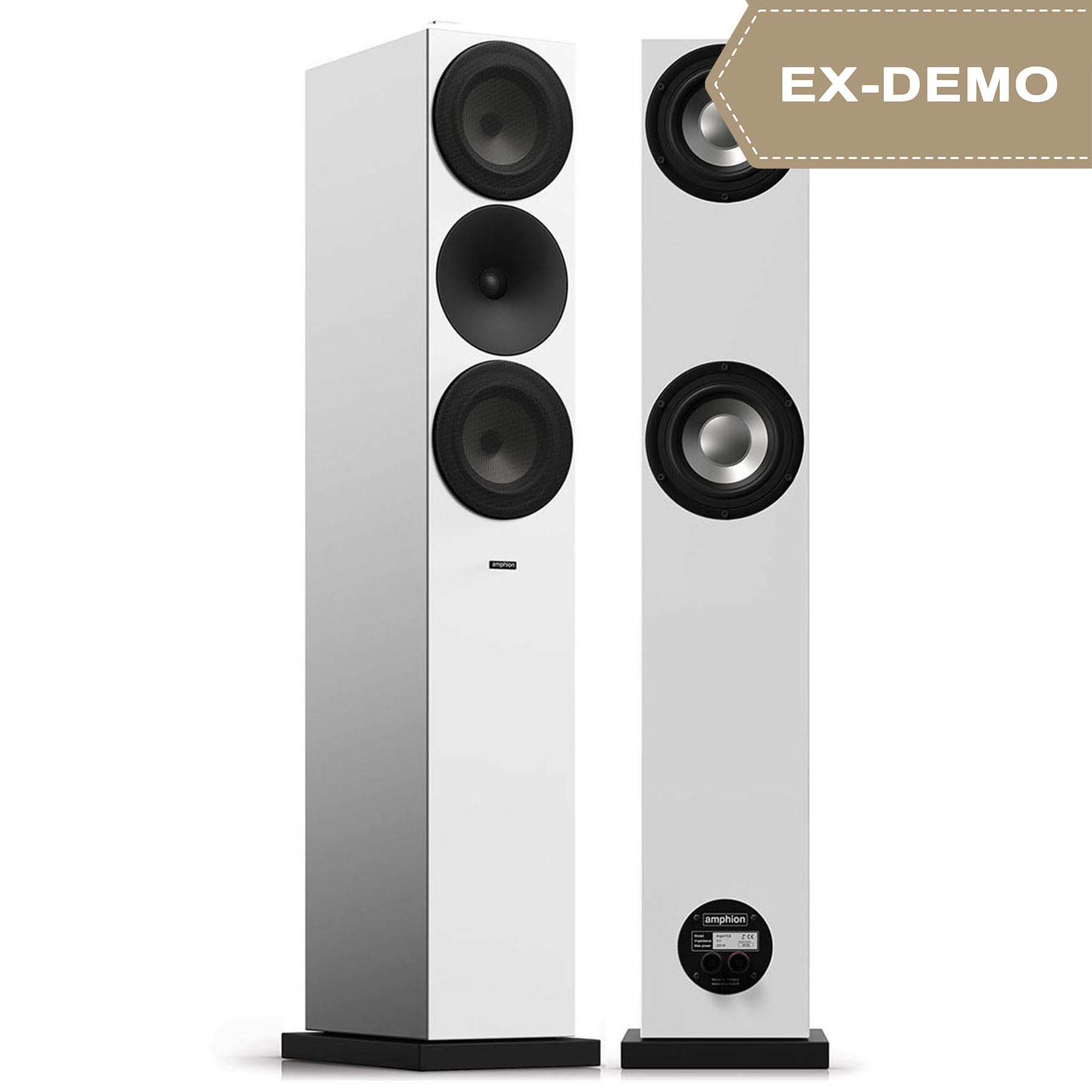 [Ex-demo] Amphion Argon7LS Floorstanding Speakers (pair) - Standard White