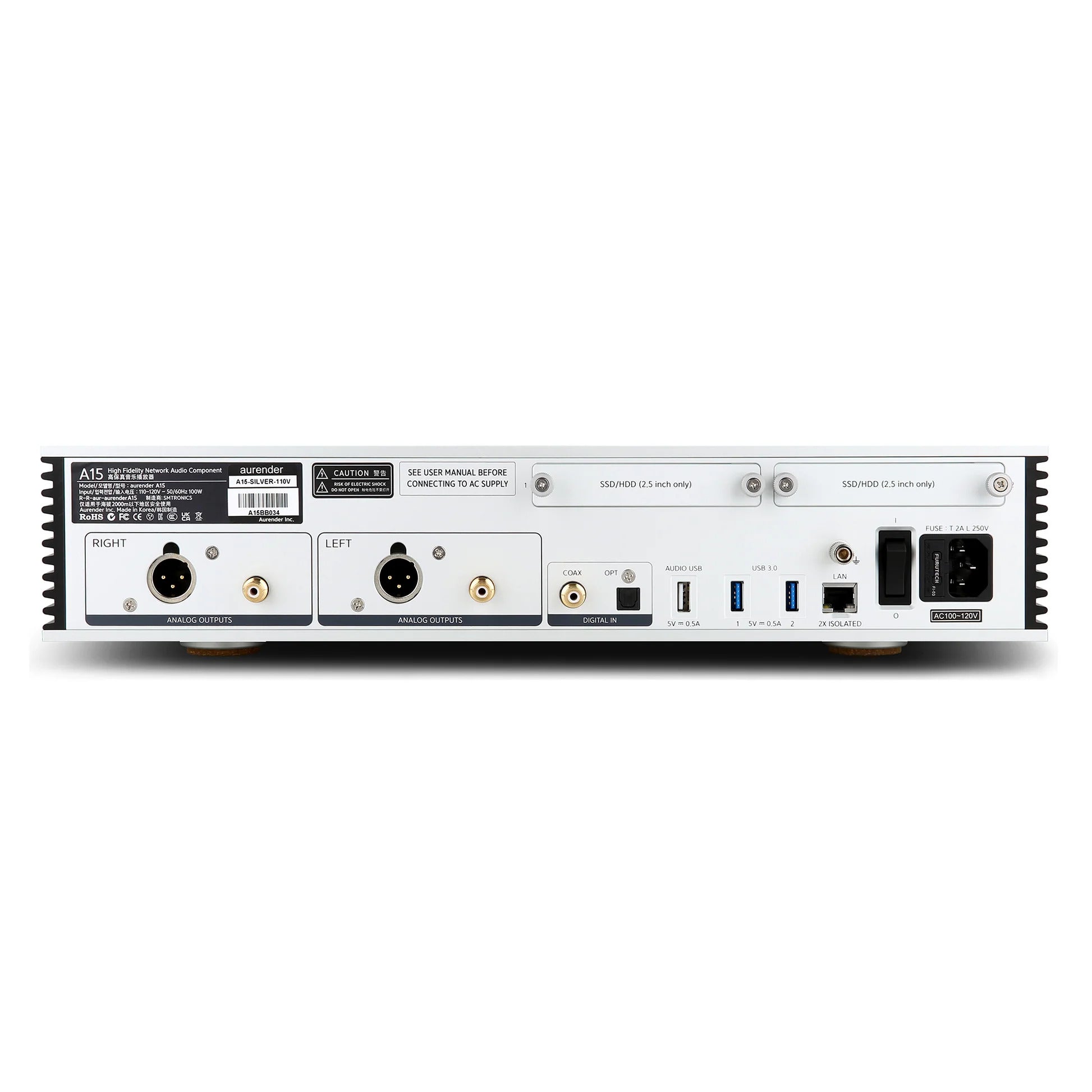 Aurender A15 Music Server / Streamer / DAC