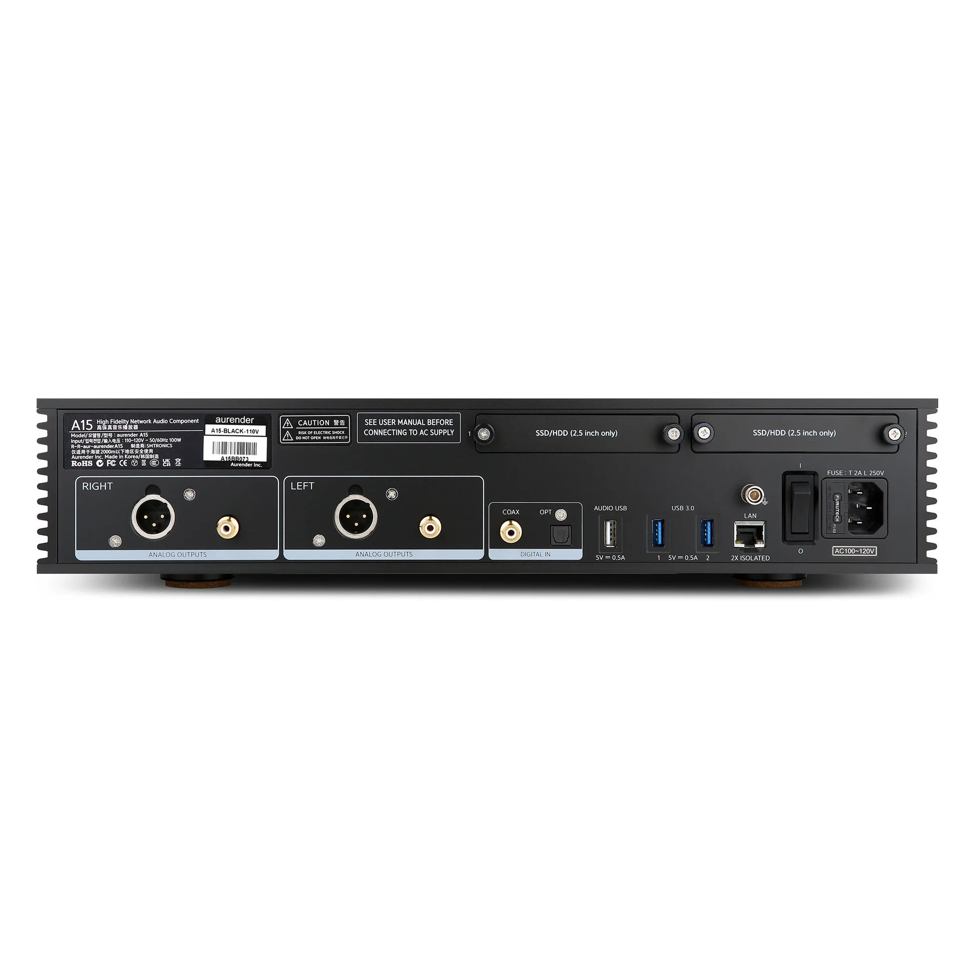 Aurender A15 Music Server / Streamer / DAC