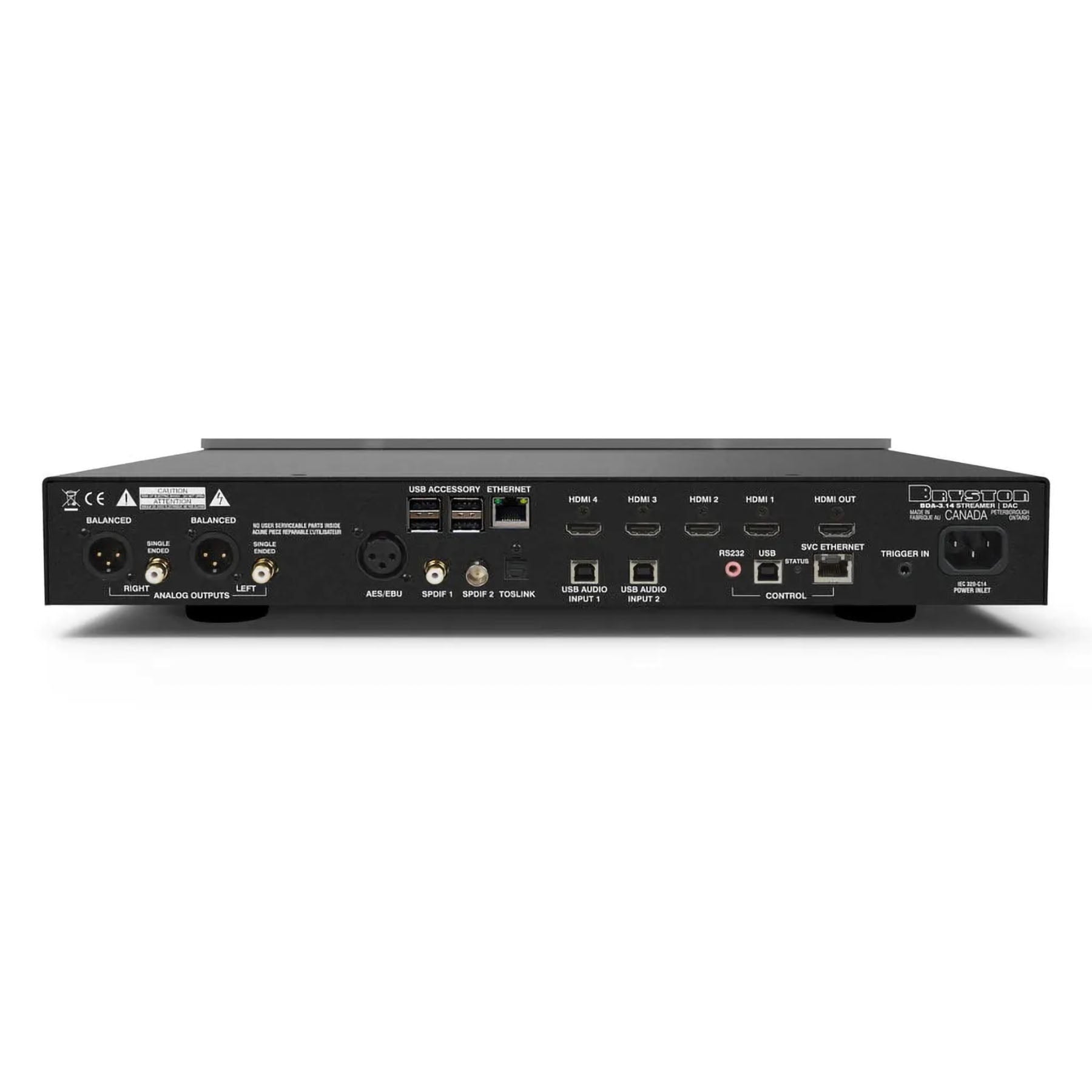 Bryston BDA-3.14 DAC / Streamer / Digital Preamplifier