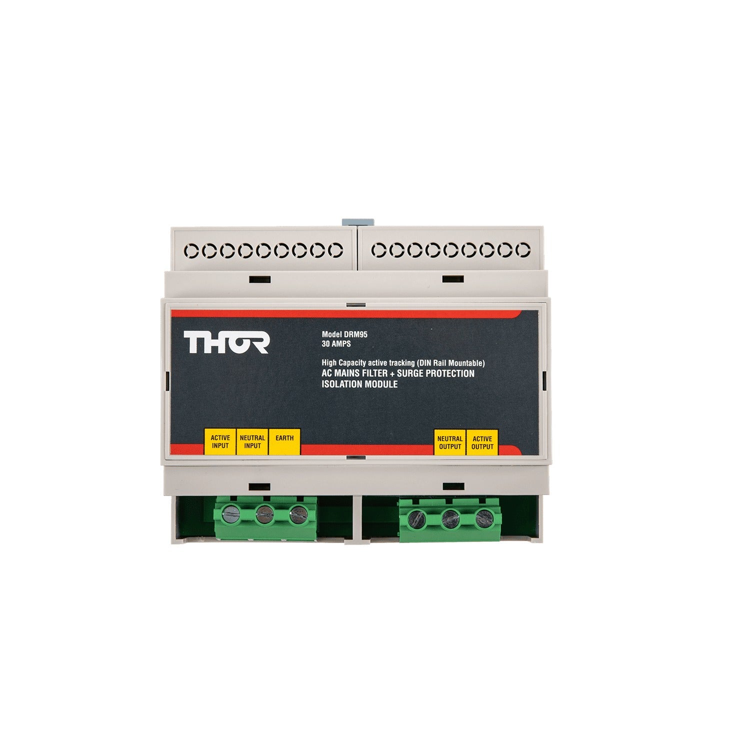 THOR DRM95-30A DIN Mount Elite Filtration with High Capacity Surge Protection