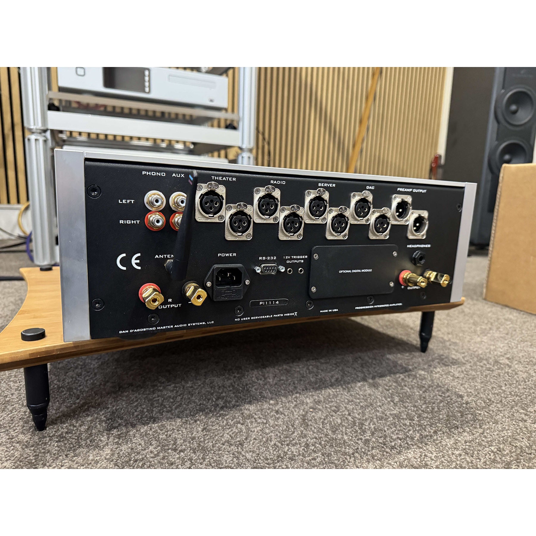 [Trade-in] Dan Dágostino Progression Integrated Amplifier - Silver