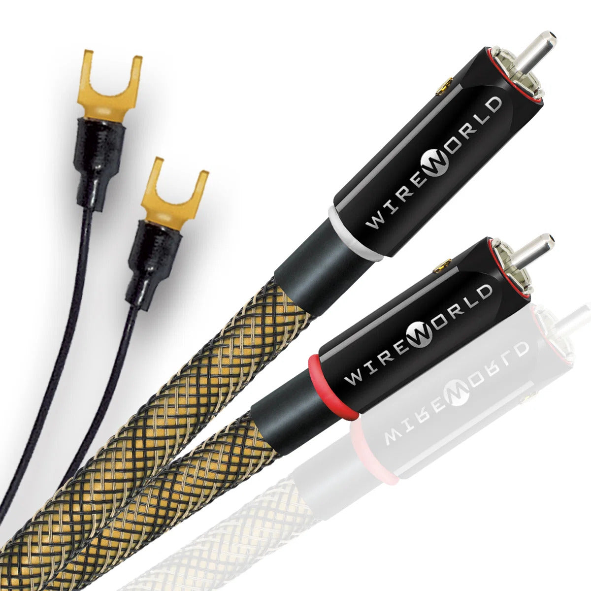 Wireworld Gold Eclipse 10 Audio Interconnect Cable Pair (GEI) (RCA)