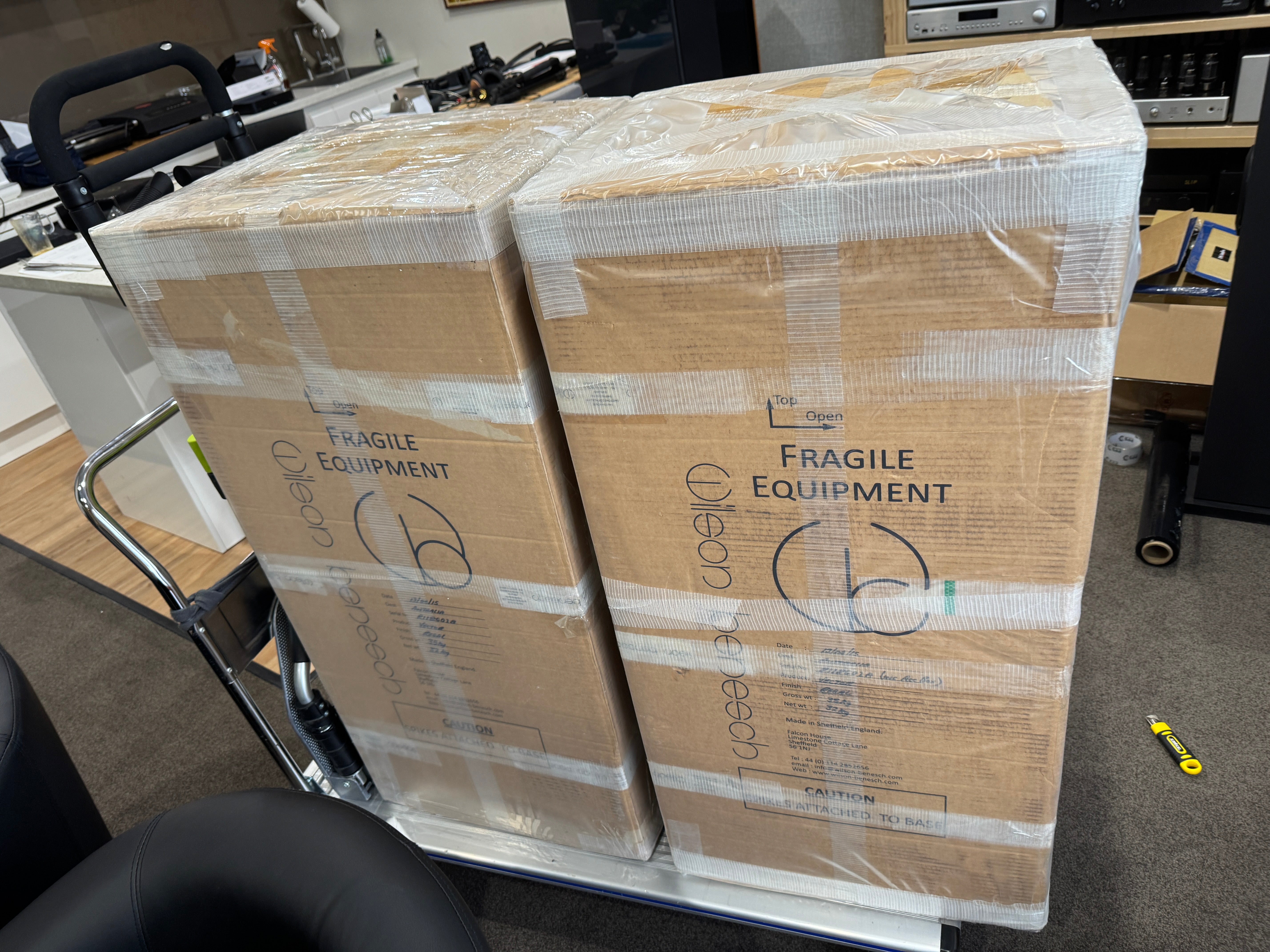 Traded Wilson Benesch Vector Speakers pair