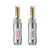 Inakustik Excellence 4mm BFA Banana Plug 24K Gold Metal Barrel Barrel (set of 4)