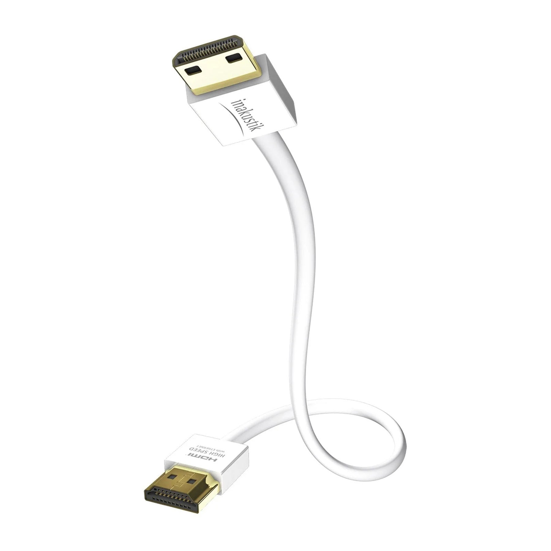 Inakustik Premium XS High Speed HDMI Cable with Ethernet - HDMI 2.0b