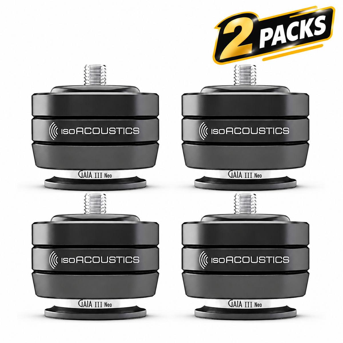 IsoAcoustics Gaia III Neo (set of 4) - 2 packs