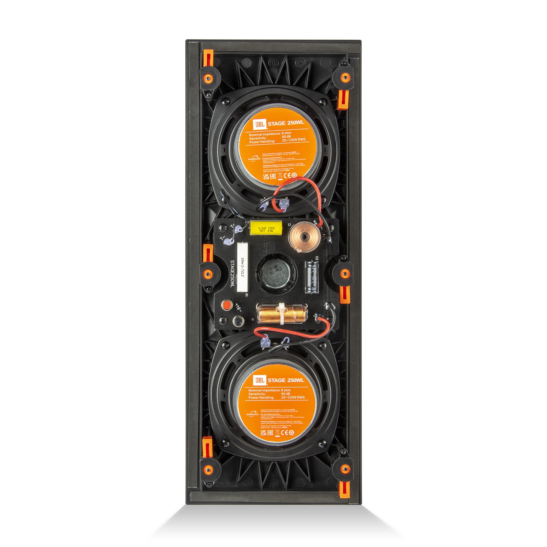 JBL Stage2 250WL 2-way Dual 5.25-inch (130mm) In-Wall Loudspeaker (each)