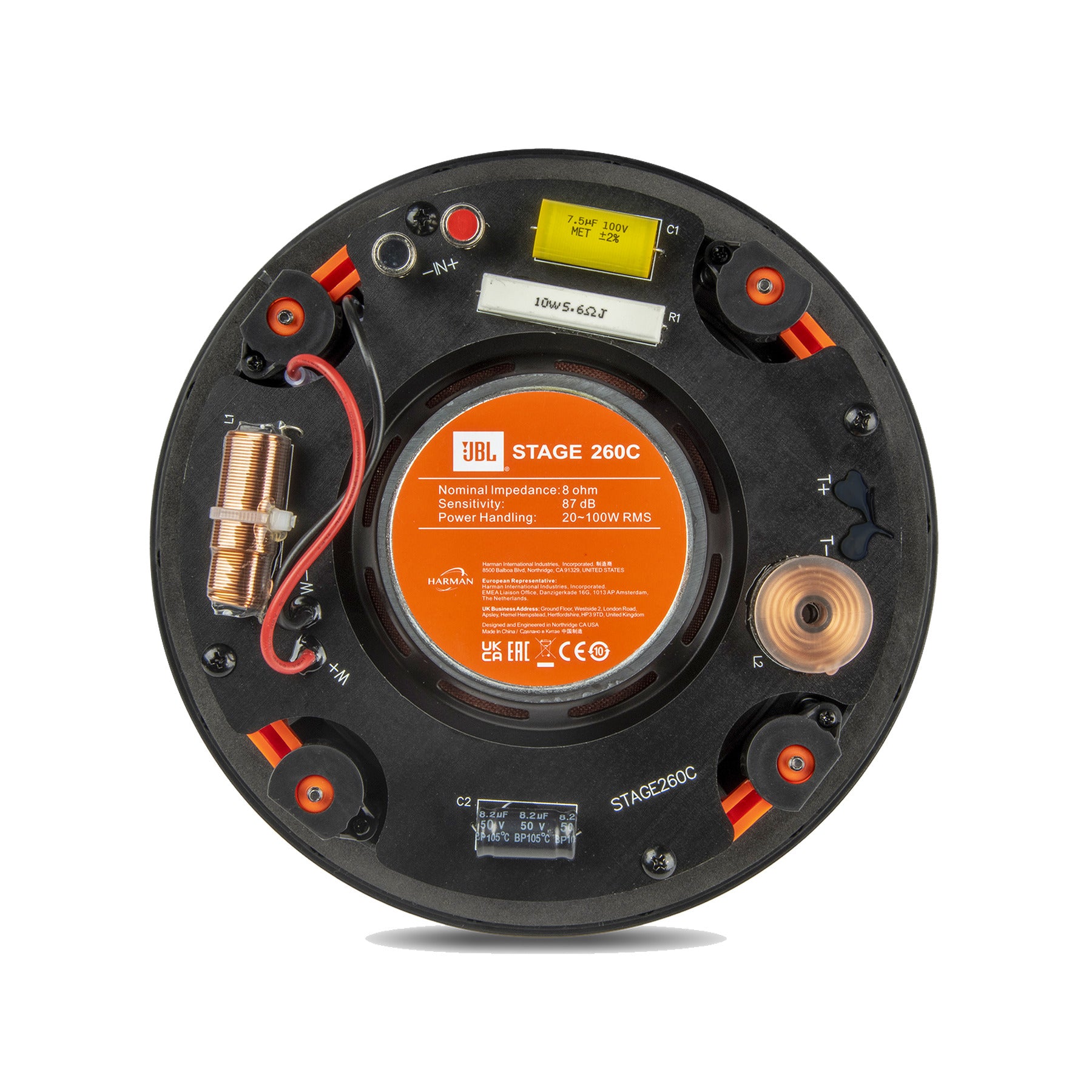 JBL Stage2 CI260C 2-way 6.5-inch (166mm) In-Ceiling Loudspeaker (each)