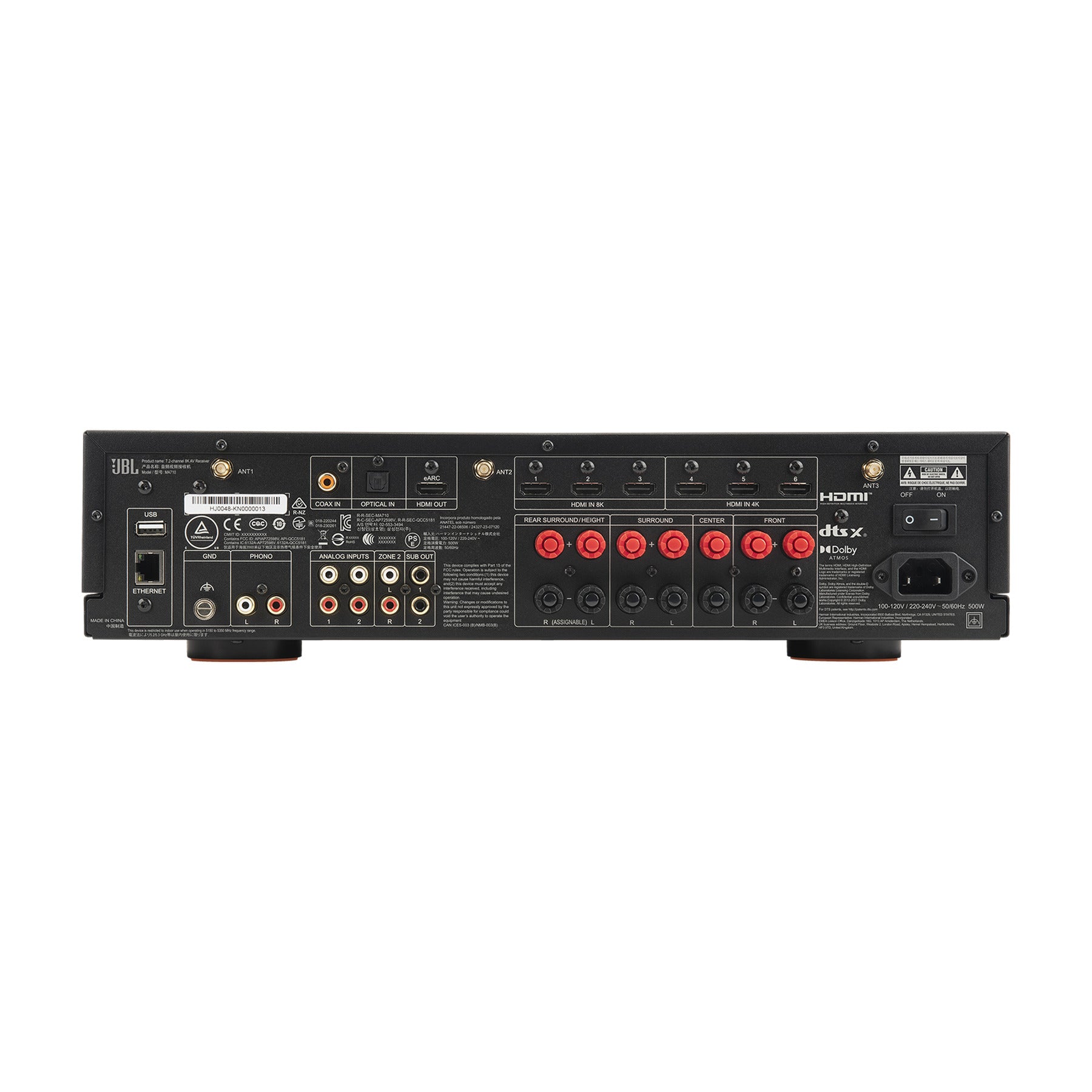 JBL MA710 7.2-Channel Net AV Receiver