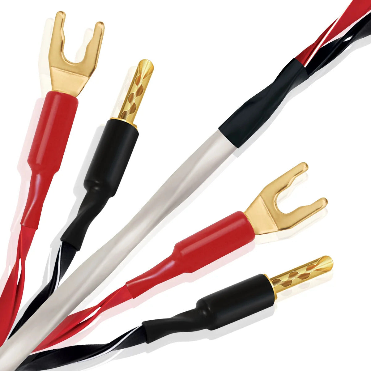 Wireworld Luna 10 Bi-Wired Speaker Cable Pair (LUB)