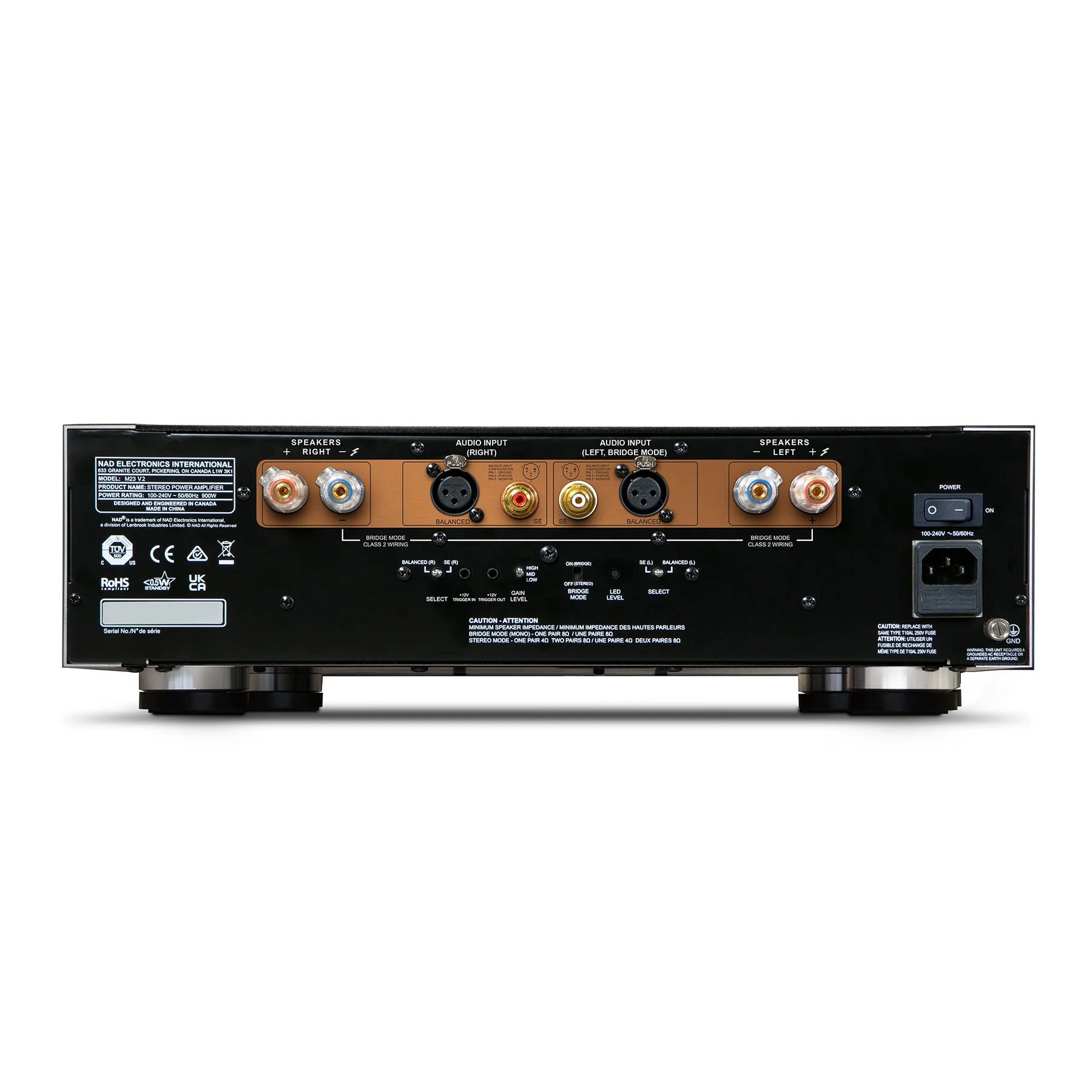 NAD Masters M23 V2 Stereo Power Amplifier