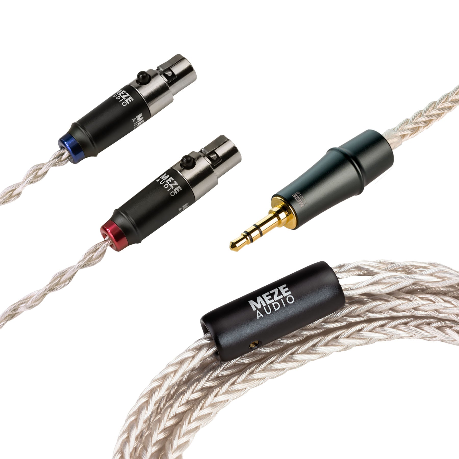 Meze Audio Mini XLR to 4-pin XLR Balanced Silver Plated PCUHD Premium Cable