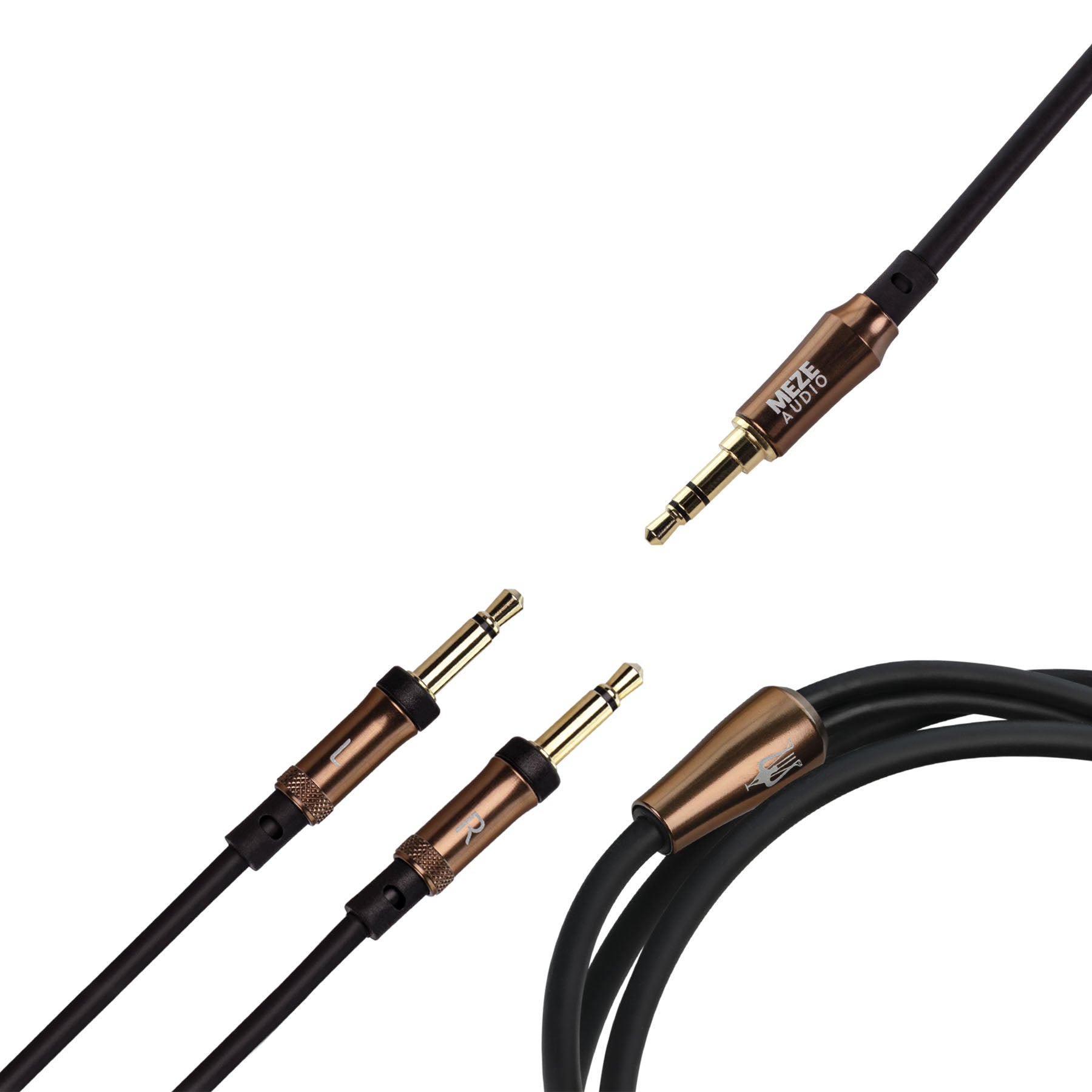 Meze Audio 3.5mm to 3.5mm Pro Standard Cable with Copper Aluminum Casings