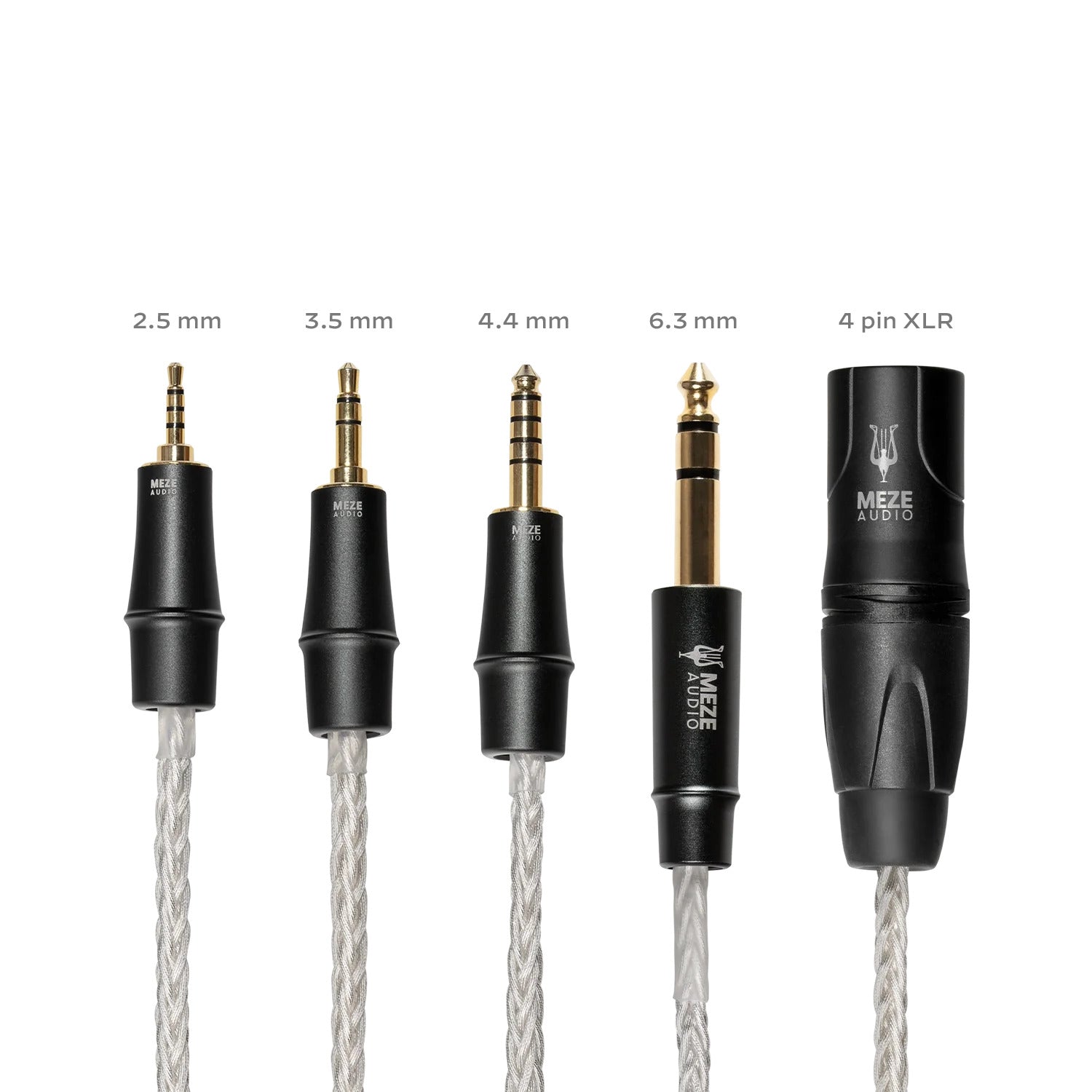 Meze Audio Mini XLR to 4-pin XLR Balanced Silver Plated PCUHD Premium Cable