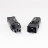 Voodoo Cable Premium 'Pure Silver' 20 Amp to 15 Amp IEC Adapter