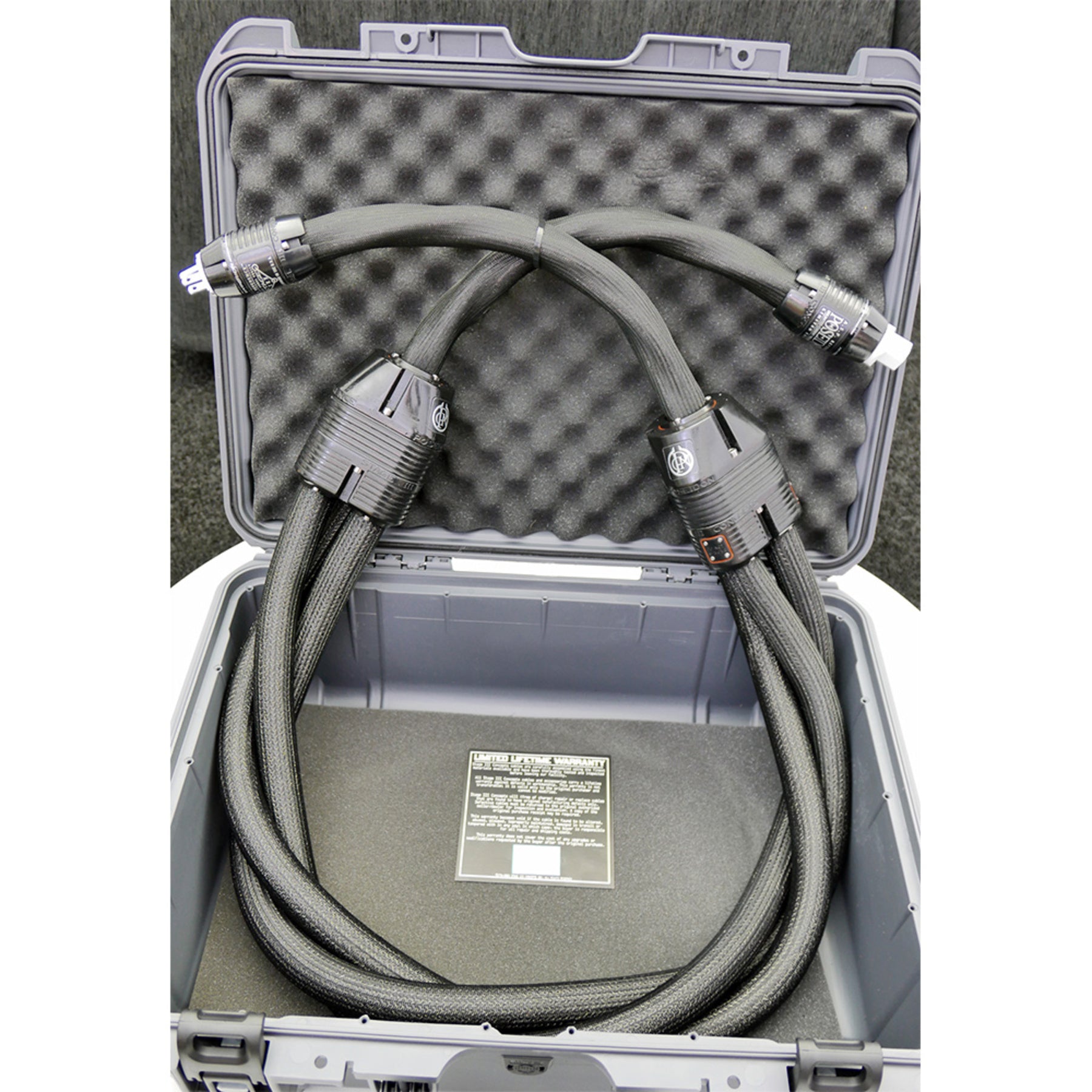 Stage III Concepts Poseidon Ultimate Statement Silver/Palladium Power Cables