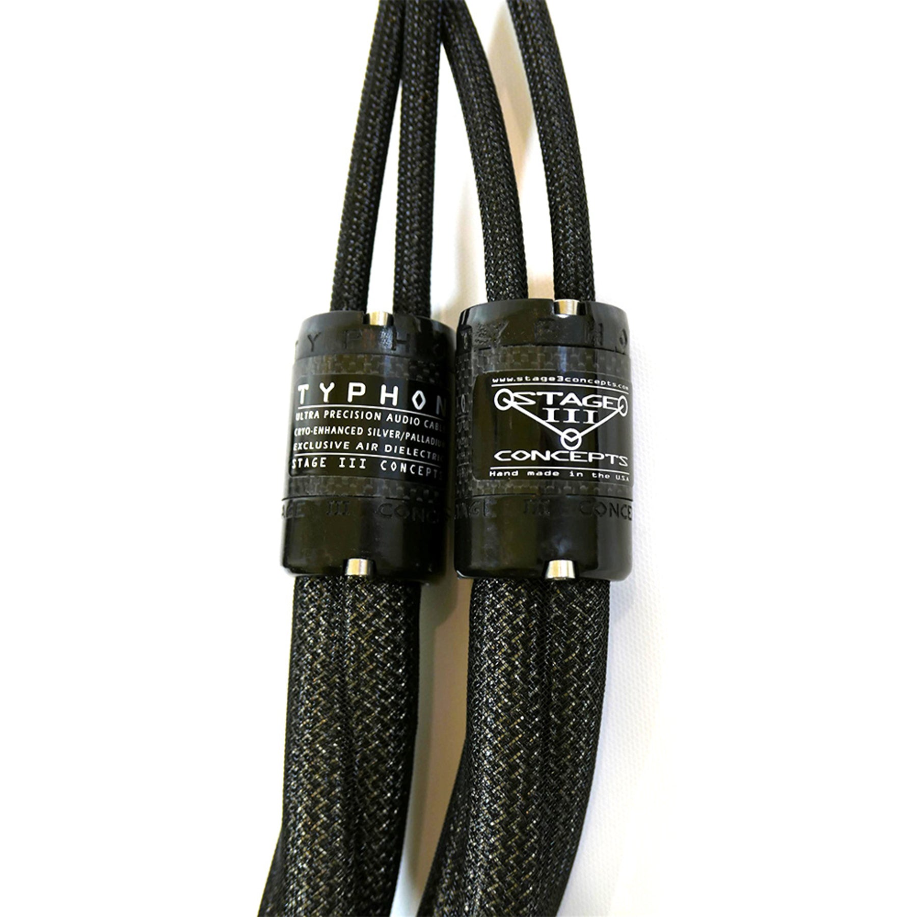 Stage III Concepts Stage III Concepts Typhon Extreme Silver/Palladium Speaker Cables