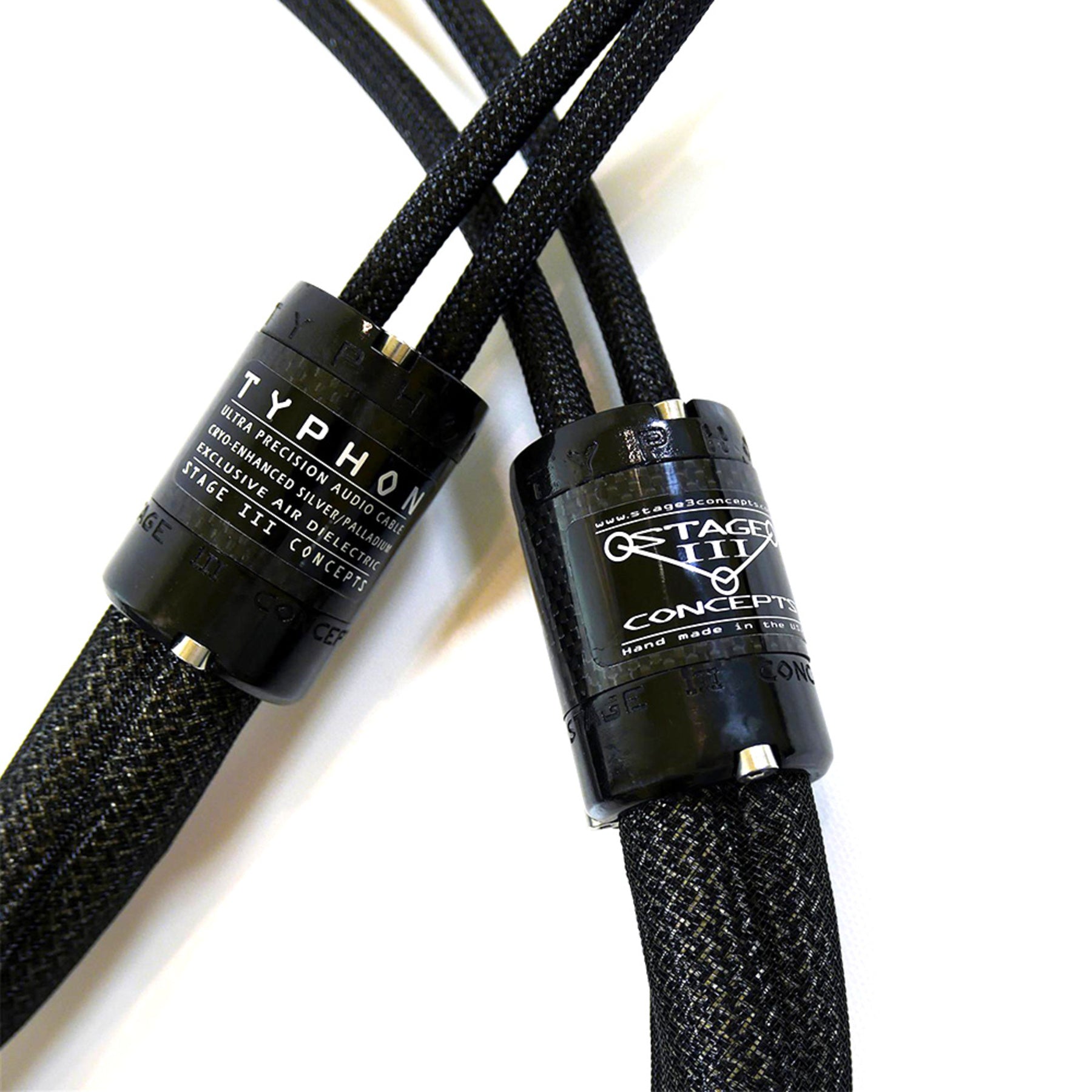 Stage III Concepts Stage III Concepts Typhon Extreme Silver/Palladium Speaker Cables