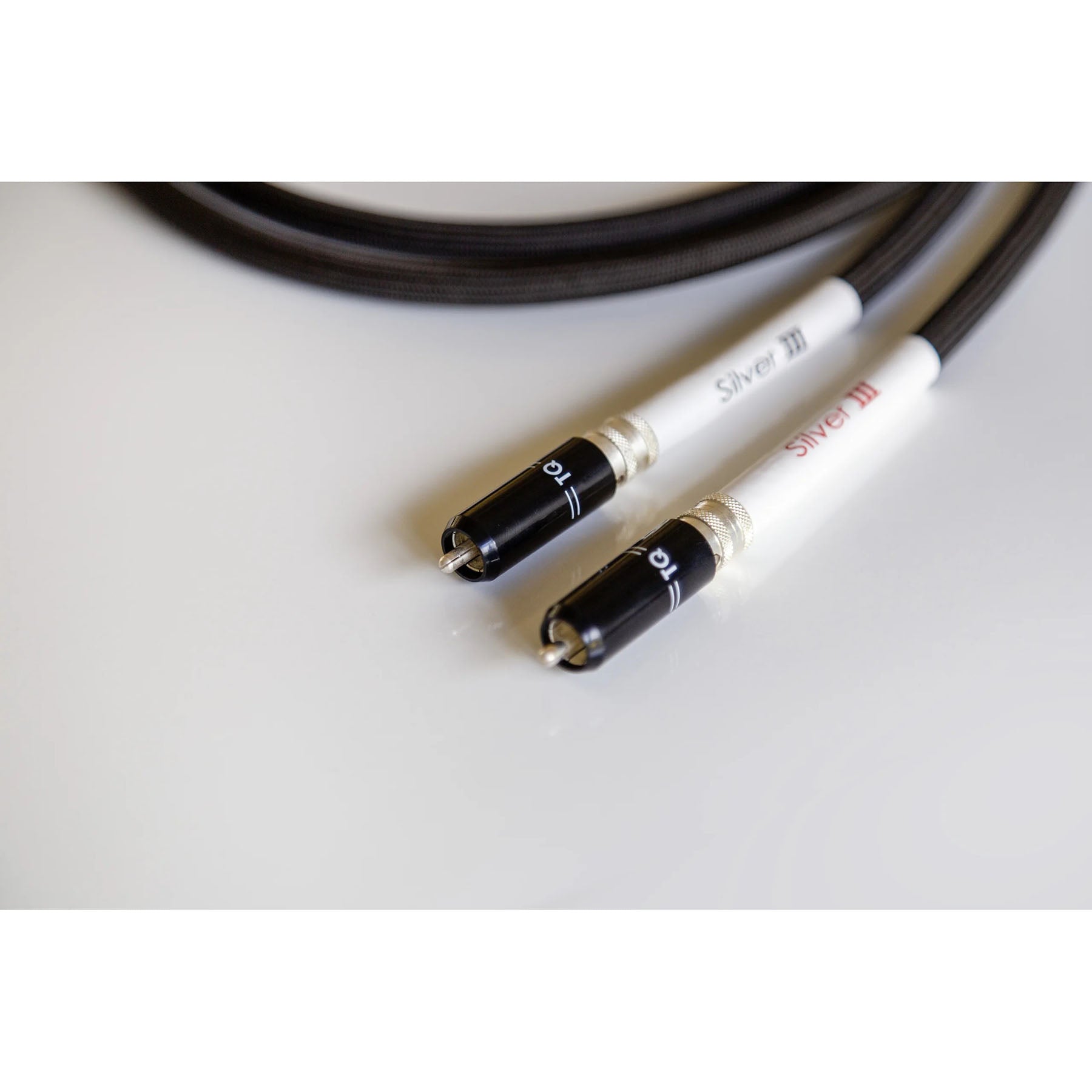 Tellurium Q Silver III Tone Arm RCA Cable