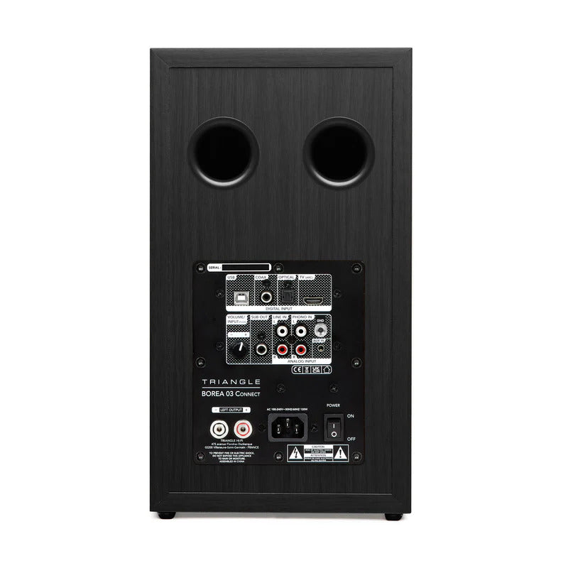 TRIANGLE Borea BR03 Connect 2-way Active Bookshelf Speakers (pair)