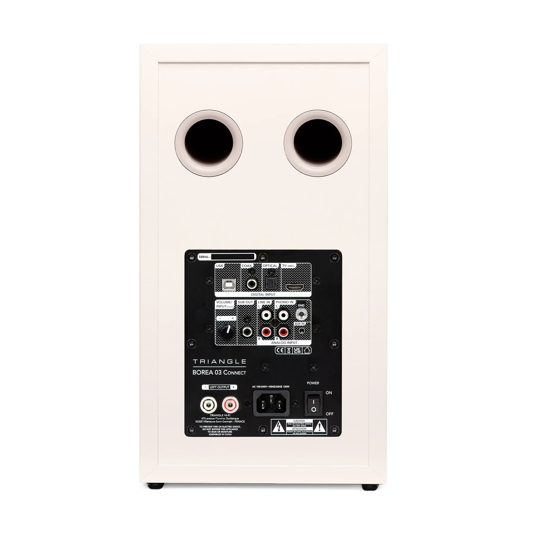 TRIANGLE Borea BR03 Connect 2-way Active Bookshelf Speakers (pair)