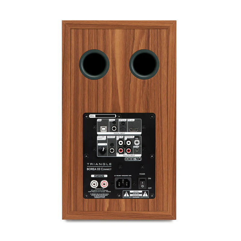 TRIANGLE Borea BR03 Connect 2-way Active Bookshelf Speakers (pair)