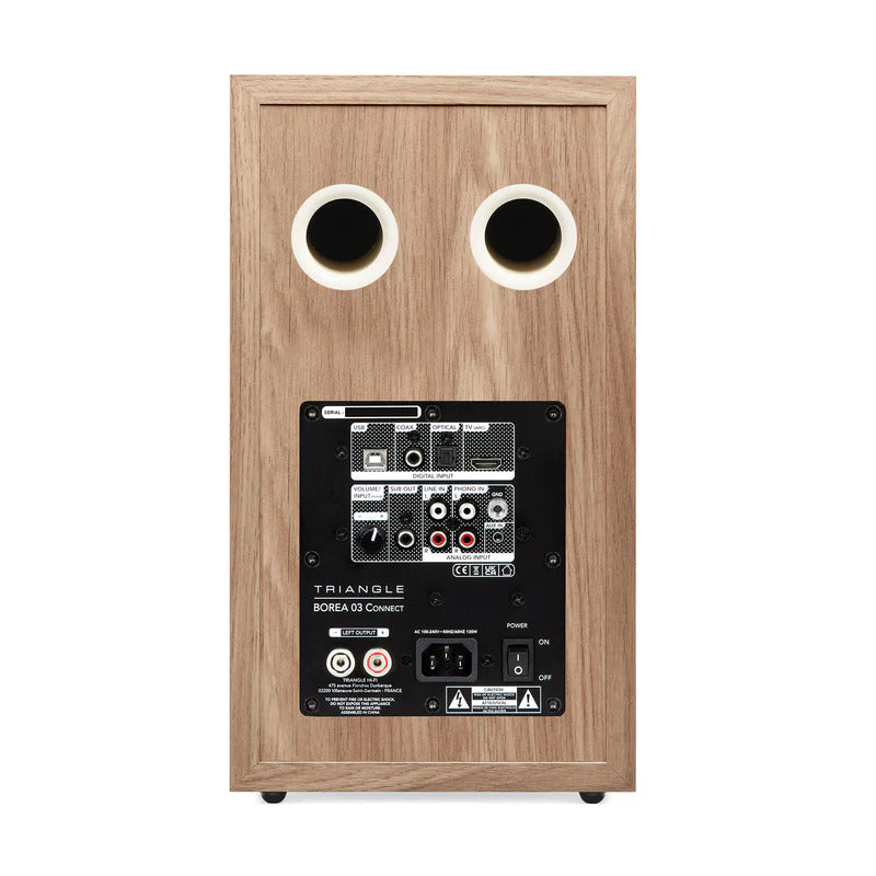TRIANGLE Borea BR03 Connect 2-way Active Bookshelf Speakers (pair)