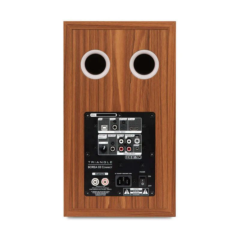 TRIANGLE Borea BR03 Connect 2-way Active Bookshelf Speakers (pair)