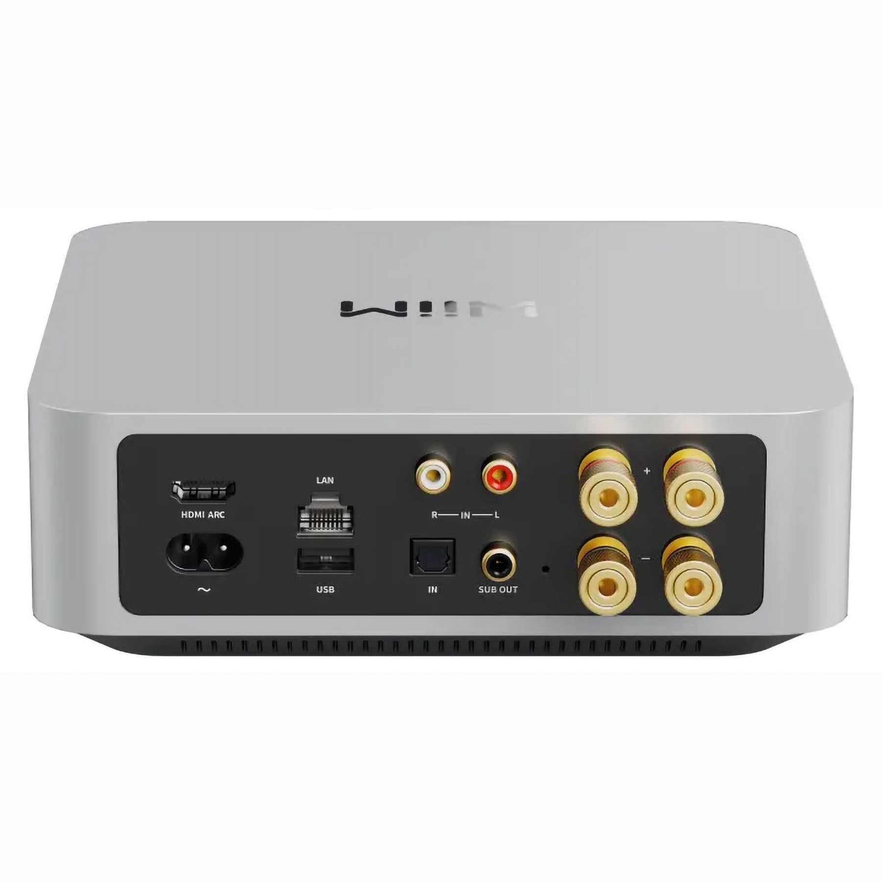 WiiM Amp: Multiroom Stereo Streaming Amplifier with AirPlay 2, Chromecast, HDMI & Voice Control