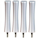 Quadraspire SV32mm Fluted Rack Columns - Silver (Set of 4)