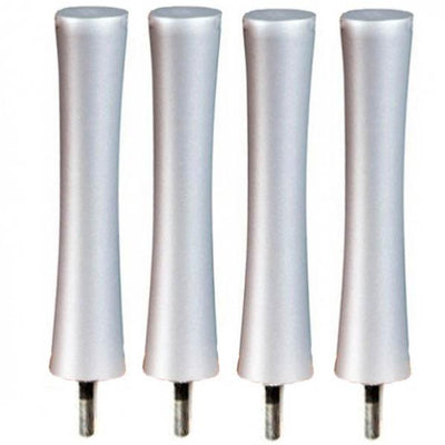 Quadraspire SV32mm Fluted Rack Columns - Silver (Set of 4)