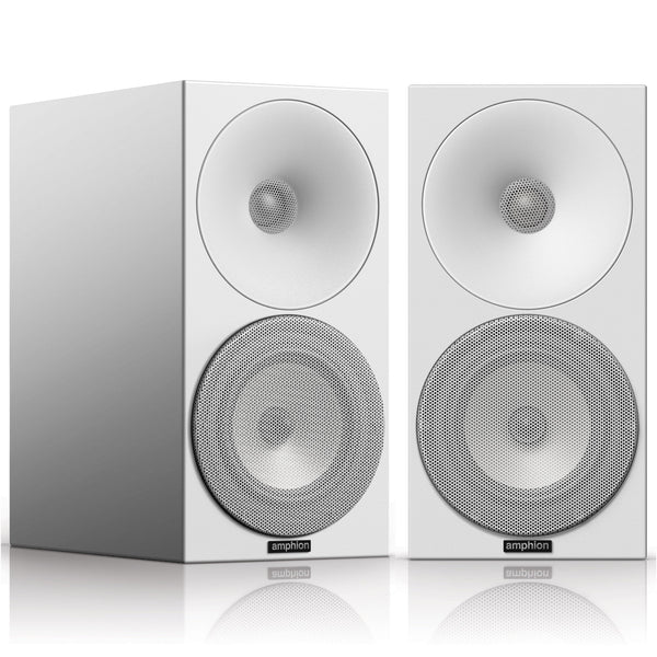 Amphion Argon1 Bookshelf Speakers (pair) - Full White
