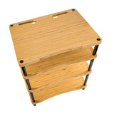 PLENQ Bamboo-4 Four Tier Rack