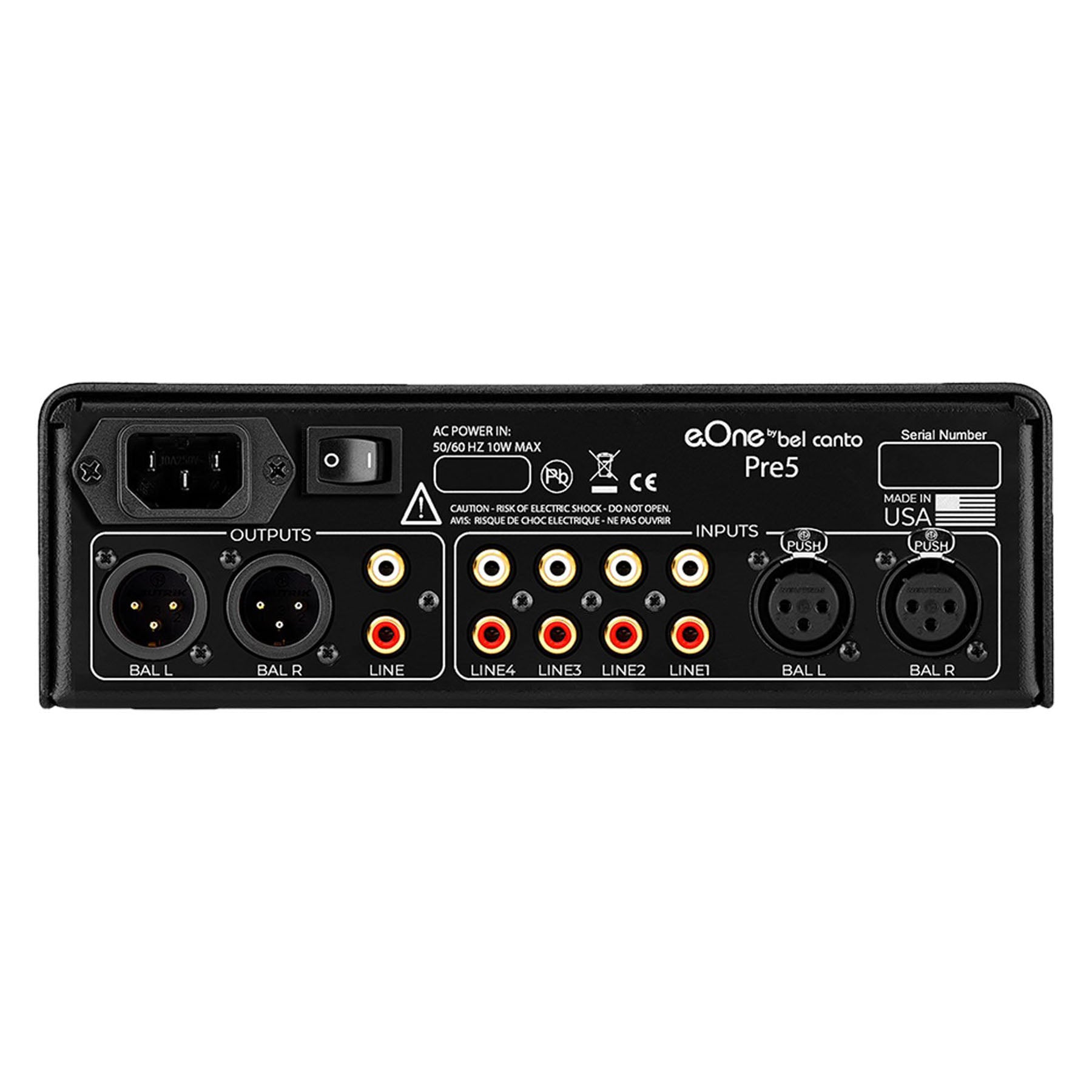 Bel Canto e.One PRE5 Balanced Analog Control Preamplifier