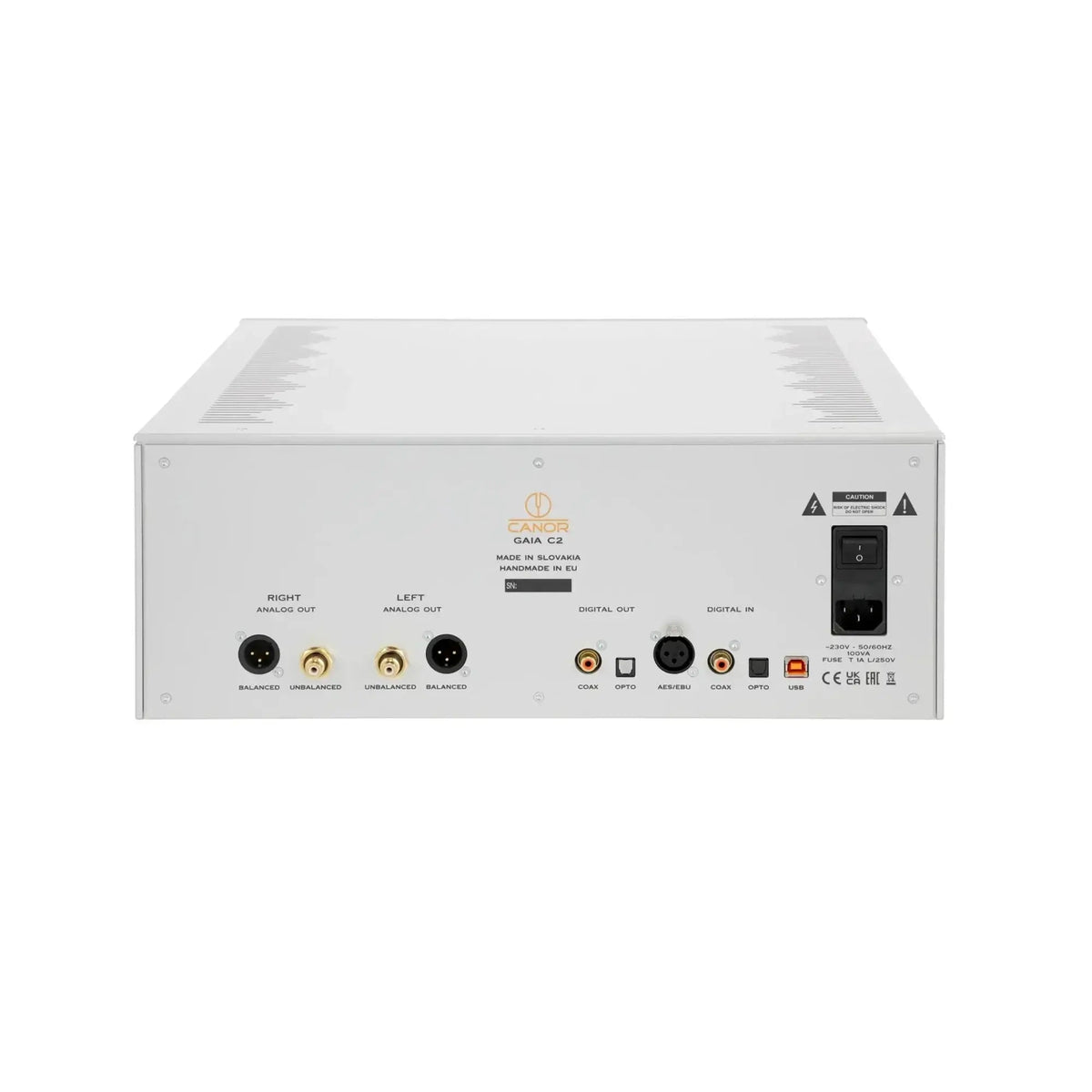 Canor Gaia C2 Tube DAC with CD Player, Premium Line