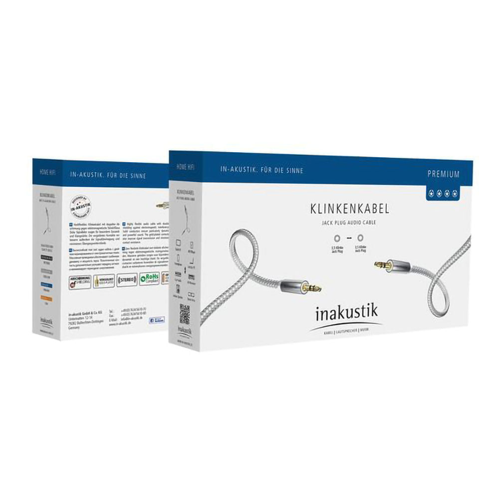 Inakustik Premium Stereo 3.5mm Male - 3.5mm Male Audio Cable