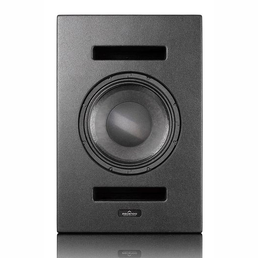 Ascendo The12 ASC-12PPBE 12" Beryllium Coax PRO Passive On Wall Speaker - Black (Single)