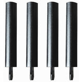 Quadraspire 19mm Rack Columns - Black (Set of 4)